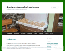 Tablet Screenshot of laartesana.org